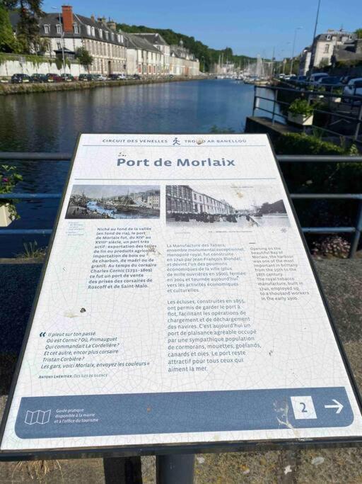 Voiles Sur Morlaix: Vue Port, 4 Personnes, Parking Apartman Kültér fotó